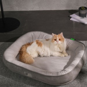 猫ベッド ペットクッション 冬 猫用 犬用 小型犬 ふわふわ 柔らかい 保温 暖かい オールシーズン 洗える 滑り止め ふわふわ ペットマット