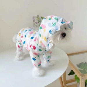 犬 レインコート 小型犬 中型犬 おしゃれ 犬服 カッパ 雨具 可愛い レインウエア 犬猫用 犬雨 帽子付き 耐久性 通気 着脱簡単 散歩 防水