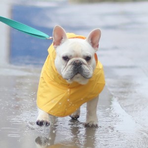 犬用レインコート 犬用合羽 雨具 カッパ 犬 ポンチョ カッパ 小型犬 中型犬用 可愛い ペット用品 ペットレインコート 軽量 通気 帽子付 