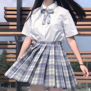 プリーツミニスカート 女の子 制服スカート ハイウエスト ミニフレアー フレア ミニ スカート チェック柄 ショート チェック柄プリーツス