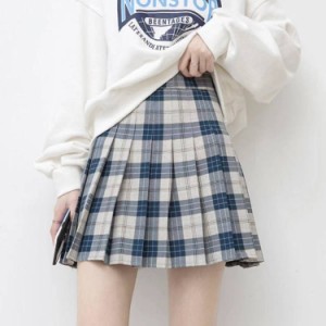 スカート レディース プリーツスカート スクールスカート ミニ丈 チェック柄 通学 高校生 学生服 制服 女子制服 女子高校生 aライン エレ