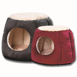 猫 犬 ペットベッド ドーム型 おしゃれ ペットハウス ペット用 テントベッド 可愛い ペットソファ ふわふわ ぐっすり眠れる テントベッド