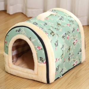 ペットハウス ドーム型 犬 冬 室内 休憩所 かわいい 犬小屋 小型犬 ペットベッド 洗える 折りたたみ式 犬/猫用ハウス ふわふわ ぐっすり