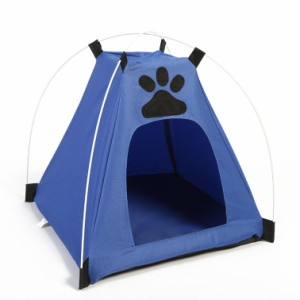 犬 テント 冬 ベッド ペット 秋冬用 ハウス おしゃれ ペットベッド 小型犬 猫 ペットテント クッション付き 犬小屋 猫小屋 取り外し可能 