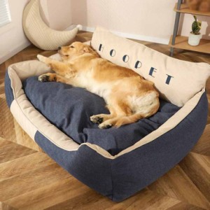 ペット ベッド ソファ 洗える クッション 猫ベッド 犬ベッド 暖かい もこもこ 通年タイプ 冬 休憩所 かわいい 中型犬 大型犬用 寝床 寒さ