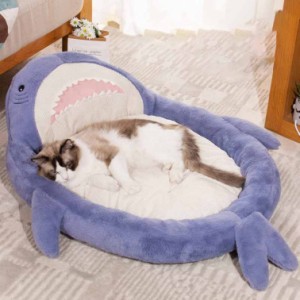 猫 ベッド 犬 ベッド ペットベッド クッション ペットソファー 小型/中型犬用 猫用 洗える ふわふわ 柔らかい 冬 通年 洗える 猫用ベッド