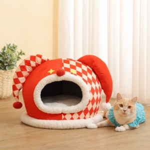 犬 猫 ベッド ドーム型 ペットハウス ペット小屋 ペットベッド 犬ハウス 猫ハウス ドーム型ベッド かわいい 洗濯機 おしゃれ 室内用 滑り