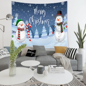 クリスマス タペストリー サンタ 飾り付け 壁飾り 雰囲気 壁面装飾 可愛い クリスマスツリー 壁掛けタペストリー おしゃれ壁掛け 装飾布 