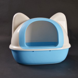 猫型トイレ おしゃれ シンプルでキュートなネコ型トイレフタが簡単に開くのでお掃除楽々 いつでも清潔に 猫 トイレ おしゃれ ネコ型トイ