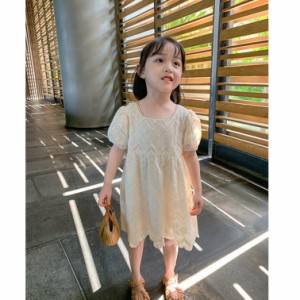 子供服 ワンピース 女の子 子供ドレス キッズ服 キッズ ジュニア カジュアル 普段着 可愛い チュールスカート かわいい おしゃれ 夏 子供