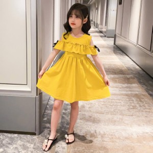 キッズ服 子供服 女の子 ワンピース おしゃれ 快適 キッズ 発表会 結婚式 入学式 春秋 ベビー服 秋 春夏 Aライン かわいい キッズスカー