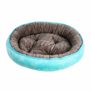 猫 ベッド 犬 ベッド クッション 冬用 ラウンド型 保温防寒 寒さ対策 洗濯可能 耐噛み 滑り止め ぐっすり眠る ふわふわ もこもこ 小型犬