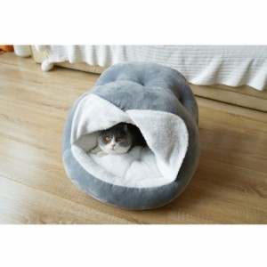 猫ハウス ペットハウス 犬 猫 ベッド 冬 おしゃれ ペットベッド ドーム型 暖かい 小型犬 うさぎ 小動物 ふわふわ 室内用 キャットハウス 