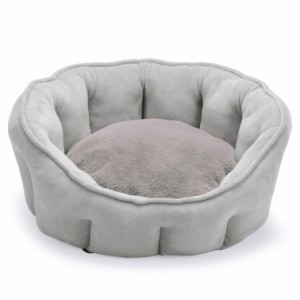 ペットベッド 犬ベッド 猫ベッド ふわふわ 丸型 クッション マット ペットソファー ぐっすり眠る 猫用 小型犬用 オシャレ もこもこ 冬 暖
