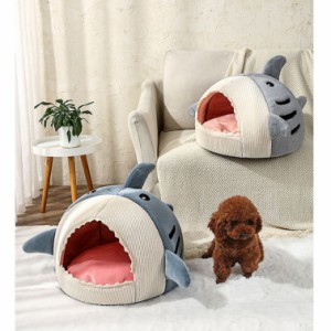 ペットベッド 猫 犬 ペット ベッド ドームハウス ペットベッド ドーム型 ベッド ペットテント クッション付き ペット用寝袋 ペット用品 