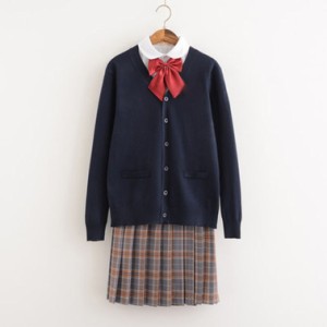 スクールカーディガン セーター 女子 制服 カーディガン 学生 ニット レディース スクールセーター 学生服 高校生 アウター 前開き 防寒 