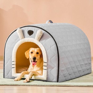 猫用ハウス ドーム型 猫用ベッド 犬用ハウス 小型犬 室内 キャットハウス 暖かい ペットハウス 犬小屋 ドーム 犬 ハウス 猫 ベッド 冬 ク