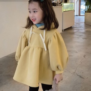 ワンピース 子供 用 女の子 ワンピース キッズ 子供服 フォーマルワンピース ガールズ ワンピース 長袖 プリンセスワンピース 無地柄 お