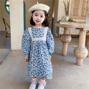 赤ちゃん 可愛い 長袖 ガールズ おしゃれ キッズ服 子供服 子供ドレス カジュアル ベビー服 女児服 幼児 入園式 キッズスカート 清新感 