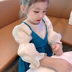 長袖 スカート 女児 子供服 誕生日 結婚式 ベビー服 赤ちゃん服 子供 お姫様ドレス 女児服 プレゼント ベビー カジュアル スカー Aライン