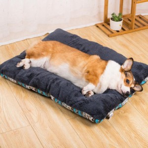 大型犬用クッションベッド 洗えるカバー 犬マットレス スクエア型 防水 春夏用 大きいサイズ 中型犬 大型犬 多頭用 丈夫 可愛い 老犬介護