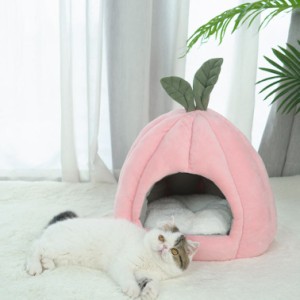 ペットハウス ドーム型 ペットベッド 犬 猫 ベッド 冬 洗える ふわふわ あったかい 犬 猫ハウス おしゃれ キャットハウス 猫こたつ 寝袋 