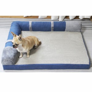 犬 犬用 ベッド ペットベッド 夏 冬用 犬用ベッド 暖かい ドッグベッド クッション 犬 ソファー カバー取り外し 犬寝床 通年使用 カバー 