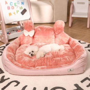 ペットベッド 冬用 可愛い 猫ベッド 洗える 犬ベッドおしゃれ ふわふわ あったか 犬小屋 ペット 猫 犬ベッド 可愛い ペットハウス ベッド