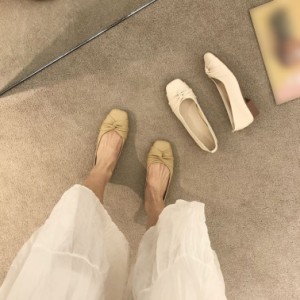 結婚式 パンプス きれいめ レディース シューズ バレエ バレエパンプス 柔らかい ぺたんこ靴 フラット 歩きやすい 痛くない 柔らかい ス