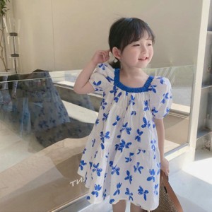 スカート キッズ 子供 子供服 Aライン 長袖 可愛い キッズ服 結婚式 誕生日 卒業式 女児服 赤ちゃん服 春秋 清新感 子供ドレス 長袖シャ