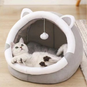 猫ハウス ペットハウス 猫 ベッド ペットベッド キャットハウス おしゃれ ねこハウス ドーム型 小型犬 猫用 犬用 ペット用 かわいい 室内