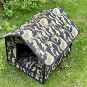 ペットハウス 猫小屋 屋外 防水 外猫ハウス キャットハウス ペットの巣 屋外のペットの家 防寒 断熱 耐磨耗 防水ねこ猫用 折りたたみ式 