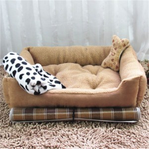 猫 ベッド クッション 犬 ベッド ペットベッド ペットソファー 小型/中型犬用 猫用 洗える ふわふわ 柔らかい 冬 夏 通年 モコモコ クッ