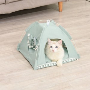 テント ペットハウス 犬小屋 猫ハウス 洗える 滑り止め ペットベッド 室内用 キャットベッド 休憩所 お姫様 ぐっすり眠れる かわいい 小