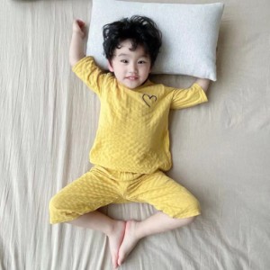 キッズ パジャマ 2点セット Tシャツ ショートパンツ 子供 ルームウェア 春 夏 薄い 通気 肌に優しい 子供服 ボーイズ ガールズ 男女兼用 