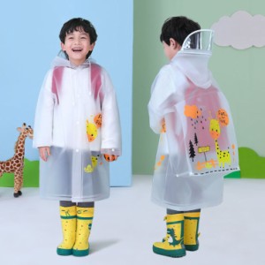 レインコート キッズ ランドセル対応 男の子 女の子 雨具 カッパ レインウェア キッズ 子供 カッパ ジュニア 撥水加工 レインウェア レイ