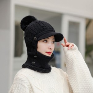 暖かい 柔らか ニット帽 レディース ファッション かわいい おしゃれ 帽子 目だし帽 ニット帽子 秋用 冬用 防寒 ネックウォーマー 女性 