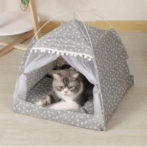 犬小屋 猫小屋 ペット テント 猫 テント 犬 ベッド 猫 ベッド 夏 ペットハウス 室内 クッション 洗濯可能 かわいい ペットベッド おしゃ