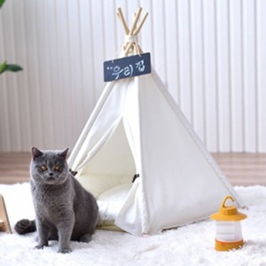 ペットテント 室内 屋外 犬 テント ベッド 猫 テント 組み立て簡単 ペットベッド 猫 犬 ベッド 小型犬 保温防寒 可愛い シンプル キャッ