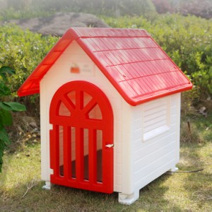 通気性 防水ペットハウス 犬小屋 犬 ハウス 屋外 おしゃれ ドッグハウス 犬用品 滑り止め 休憩所 寝床 組み立て 防寒 雨よけ ペット用品 