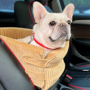 ペットキャリーバッグ ドライブベッド 移動可能な犬猫用キャリーバッグ 折りたたみ式 お出かけ用品 小型犬 中型犬 犬 車 ドライブシート 