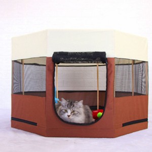ペットサークル 室内 折畳み 犬 猫用 ペット テント 通気性 防水 ペットハウス 猫の分娩室 小型犬 子犬プレイペン コンパクト 屋根付き 