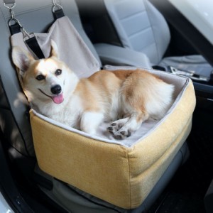 ペット用 ドライブボックス ペットベッド 犬 車 中型犬 ドライブシート 犬 猫用 カー用品 滑り止め 汚れに強い 水洗い可能 2WAY 車載用 