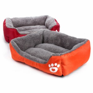 ペット用 ベッド Mサイズ 冬用 冬 おしゃれ かわいい あったか 角型 犬 猫 ベッド ペット クッション マット ソファ ベッド ハウス あっ