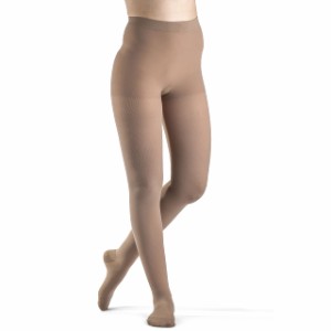 Sigvaris Access 973PSLO66 30-40 mmHg Unisex Open Toe Pantyhose Crispa Small