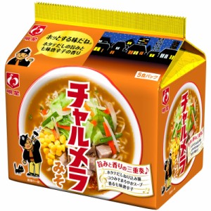 明星 チャルメラみそ(インスタント麺 袋麺 5食パック)495g×6個