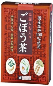 小谷穀粉 OSK ごぼう茶 国産 高麗人参入 32袋