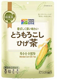 【韓国食品/韓国お茶/清浄園/チョンジョンウォン】有機農 とうもろこしのひげ茶 ティバック150g{(10g*5バッグ入)*3袋