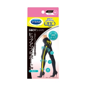 メディキュット ボディシェイプ おそとでタイツ ヒップアップサポート付き Mサイズ(MediQtto body shape tights hip su