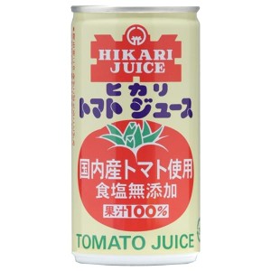 光食品 国産 シーズンパック トマトジュース 食塩無添加 190g缶×30本入×(2ケース)